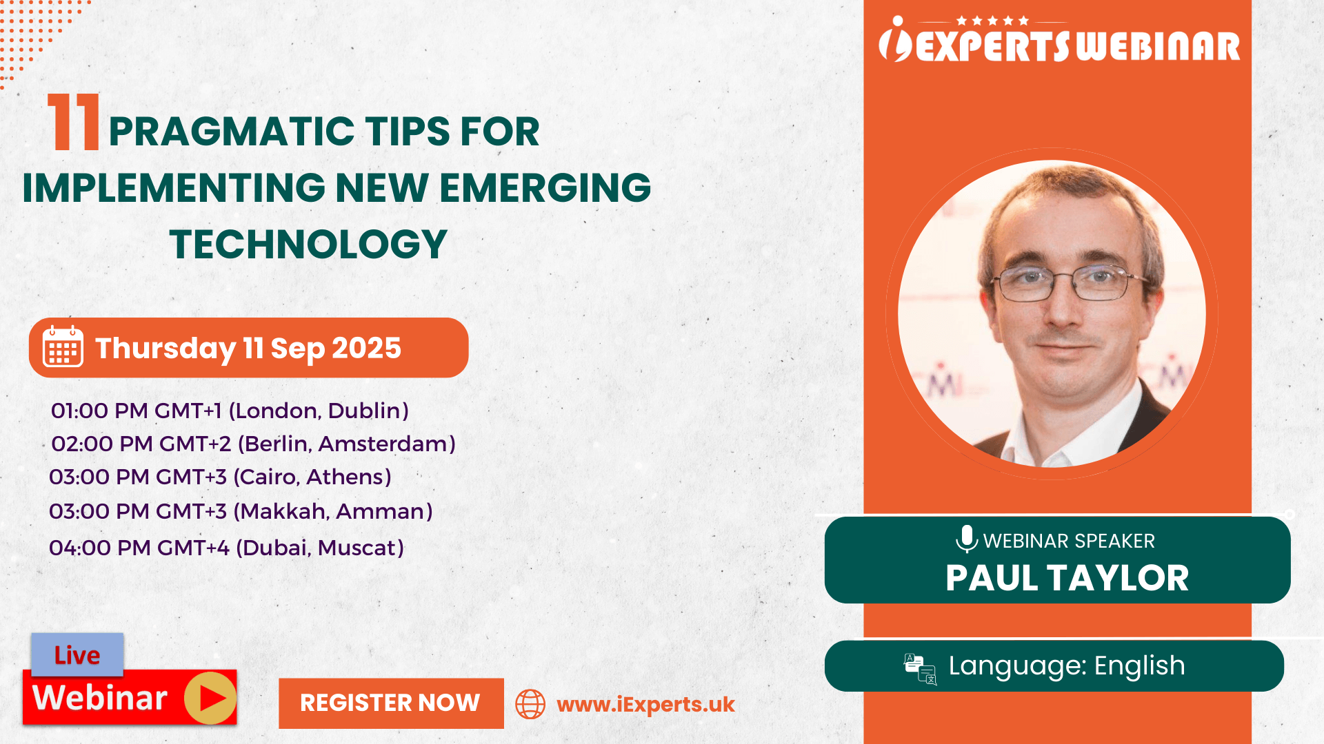 11 pragmatic tips for implementing new emerging technology